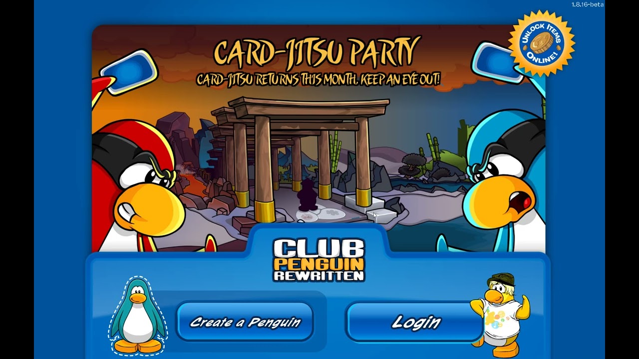 club penguin rewritten register