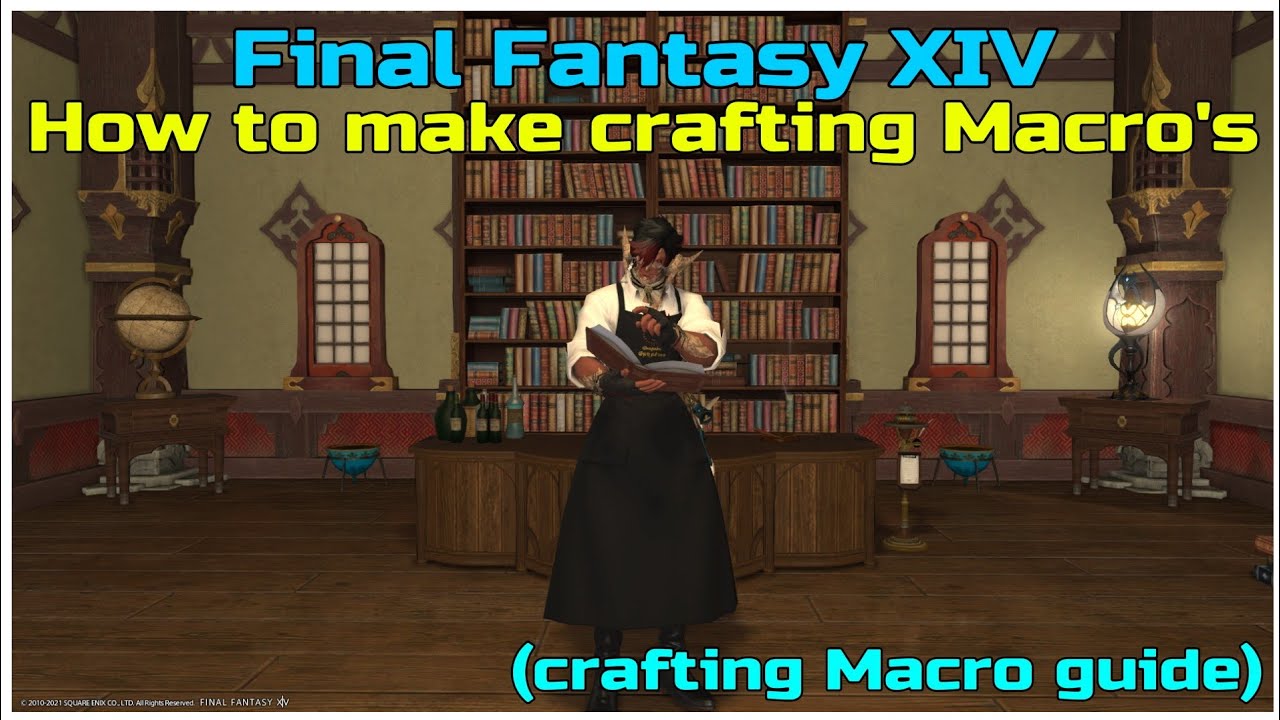 final fantasy xiv crafting macros