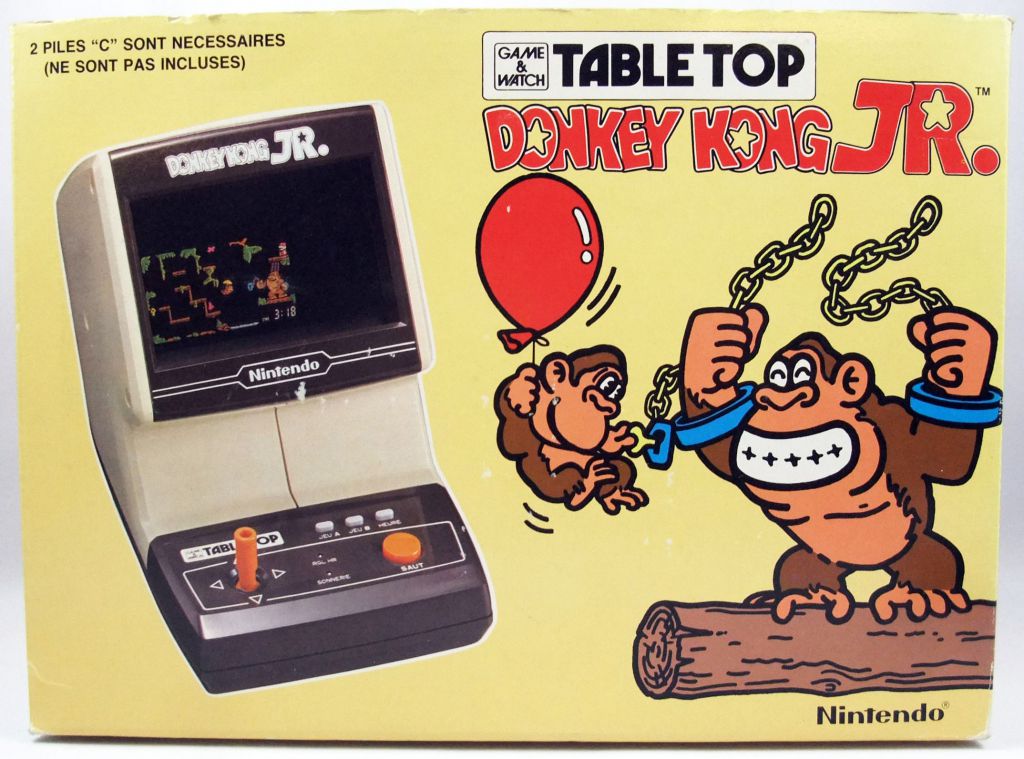 donkey kong junior game and watch