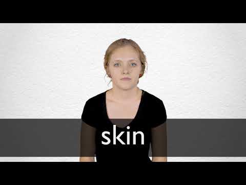 skinned meaning in hindi