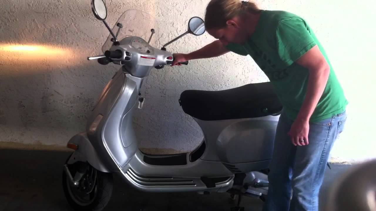 kickstart a scooter