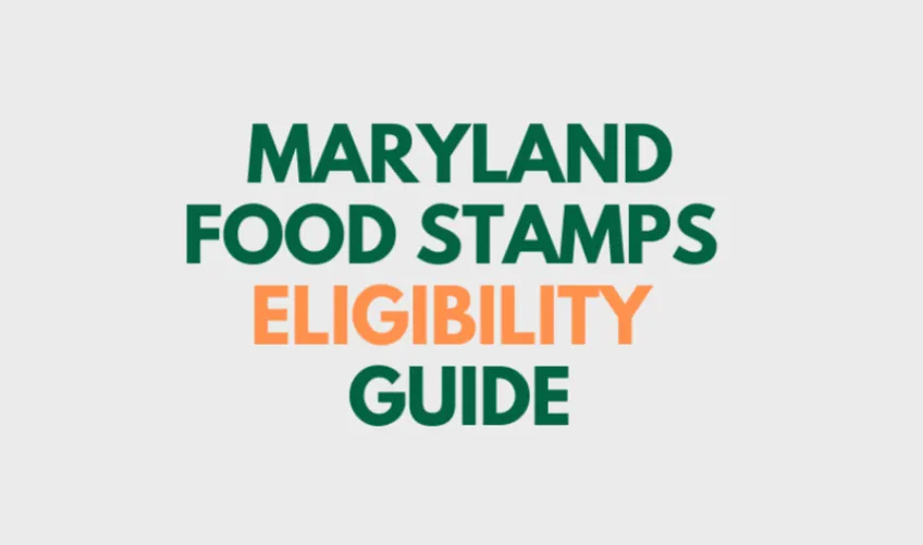 md food stamp eligibility