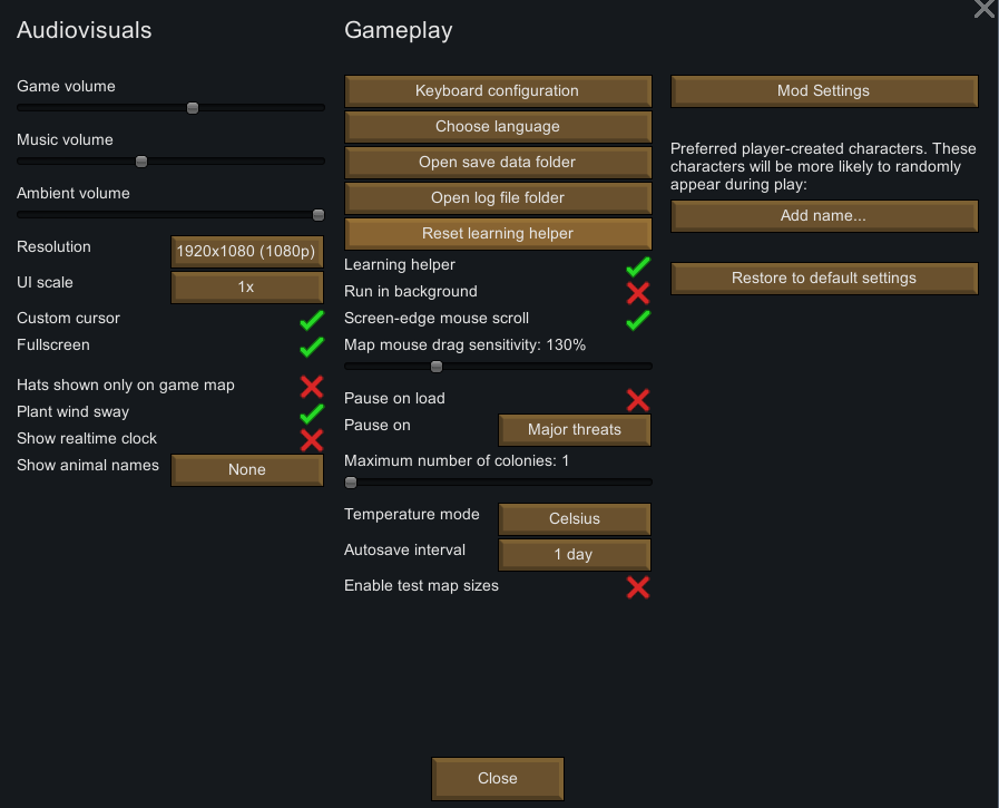 how to activate dev mode rimworld