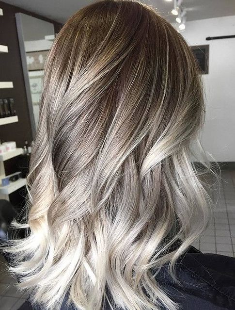 platinum hair highlights