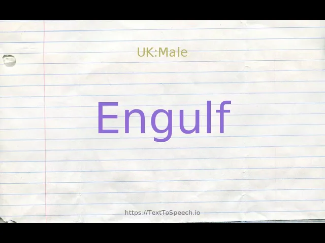 synonym for engulfed