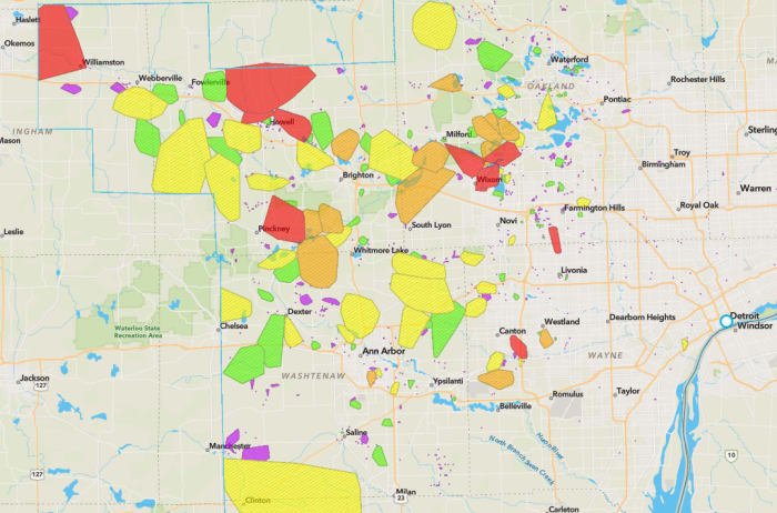 power outage in westland