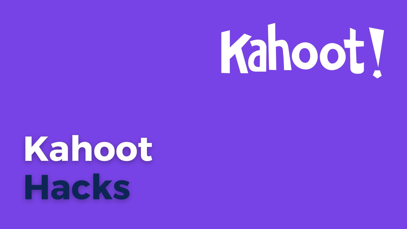 kahoot cheat codes