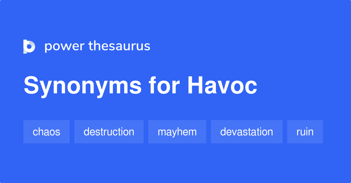 havoc synonym