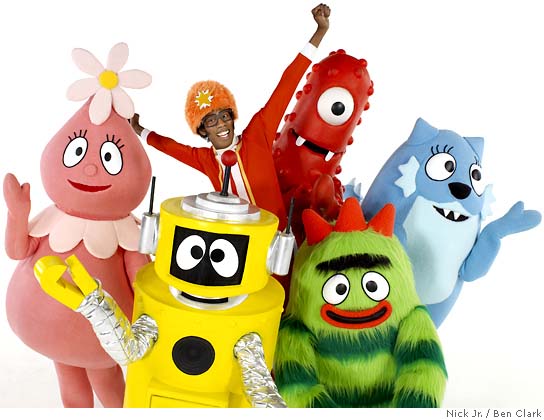 characters from yo gabba gabba