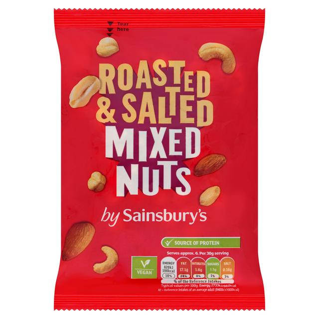 sainsburys mixed nuts