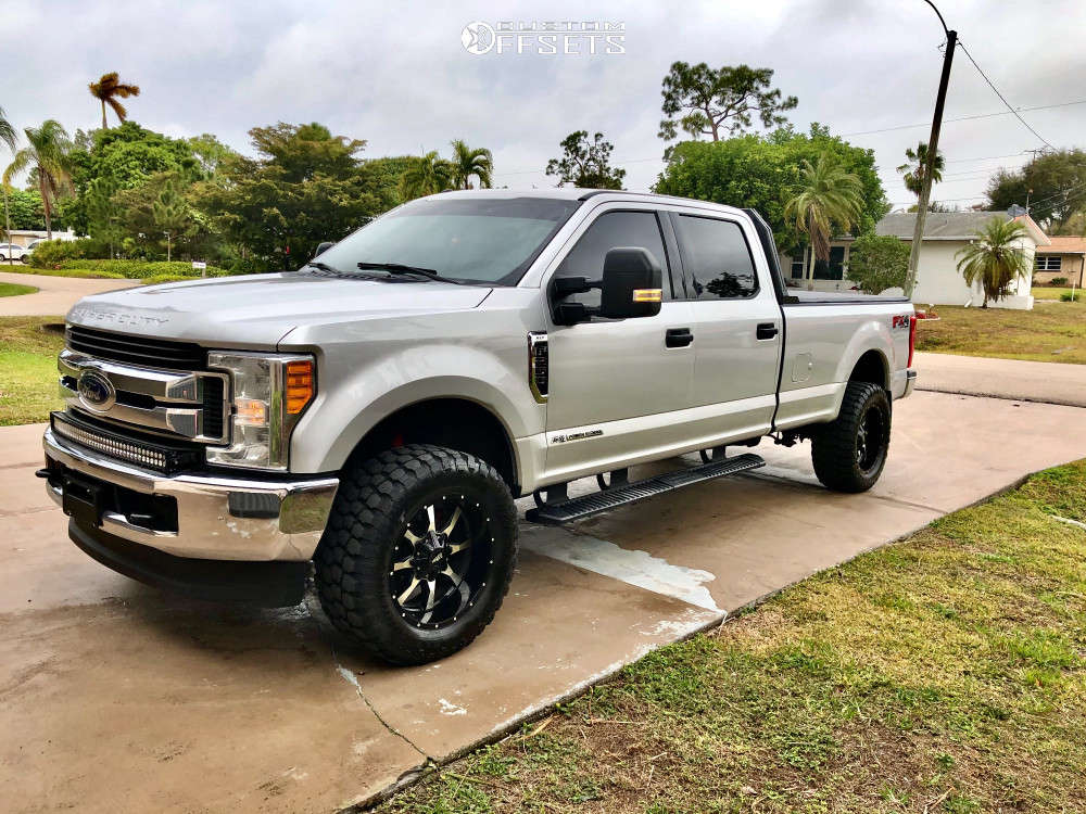 stock 2017 f250 with 35 inch tires