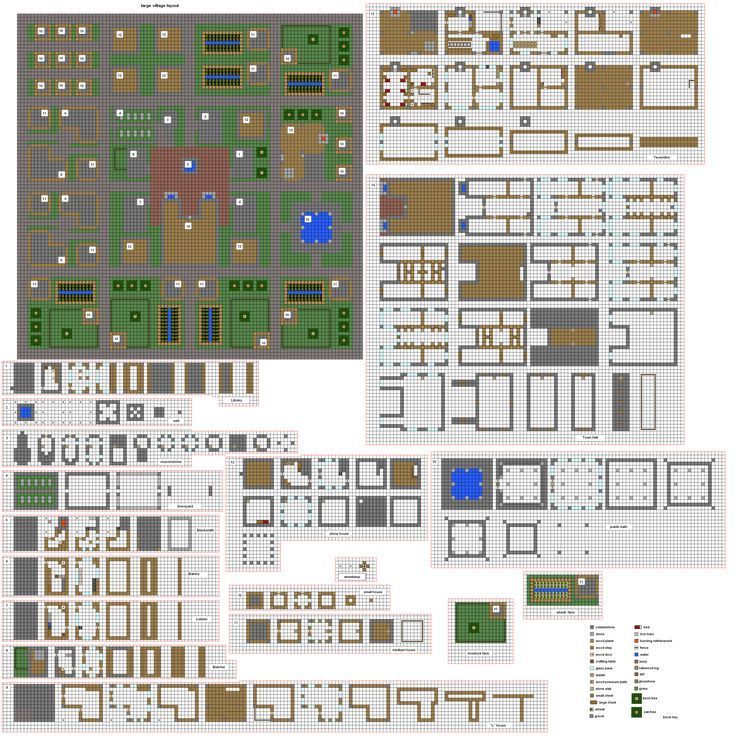 minecraft castle blueprints layer by layer