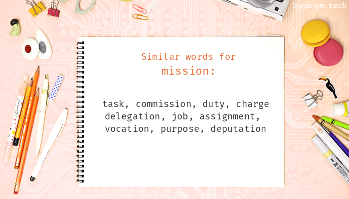 synonym for mission