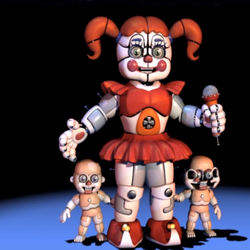 fnaf sl personajes