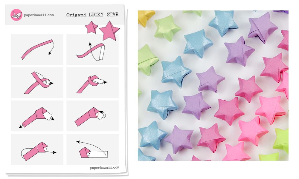 origami star lucky