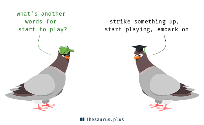 play thesaurus