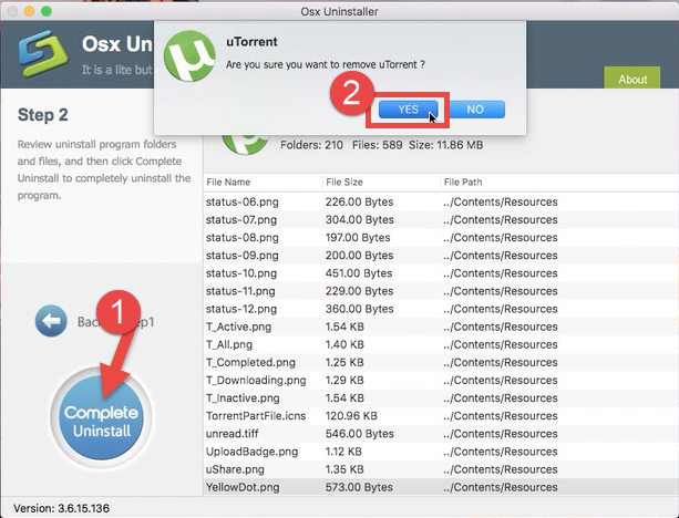 uninstall utorrent web mac