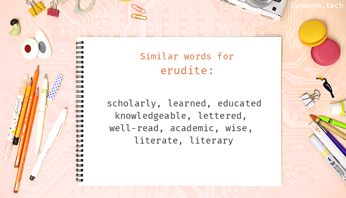 erudite synonym