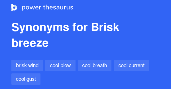 brisk antonym