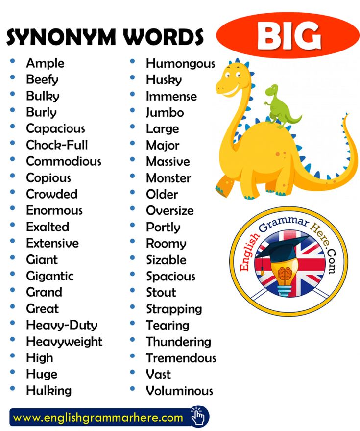 burly synonym