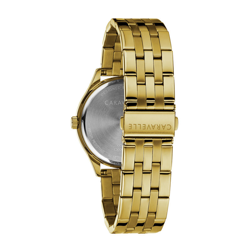 caravelle by bulova gold watch