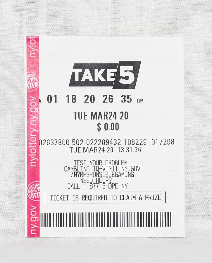 take 5 lottery