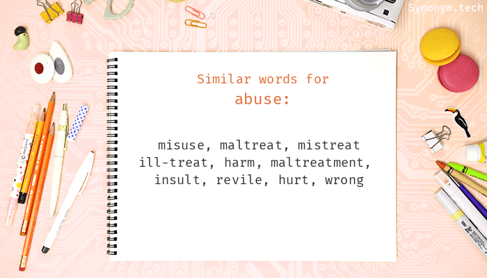 synonym for abusive