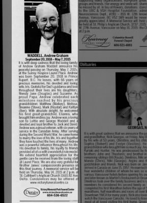 graham waddell death notice