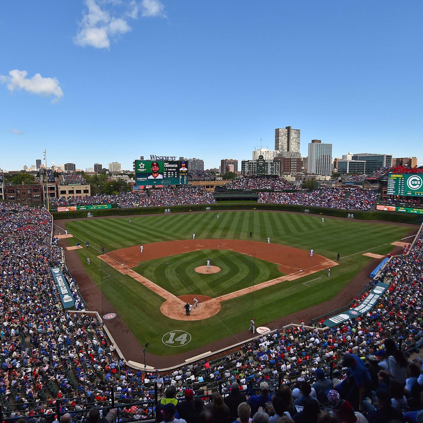 chicago cubs standings