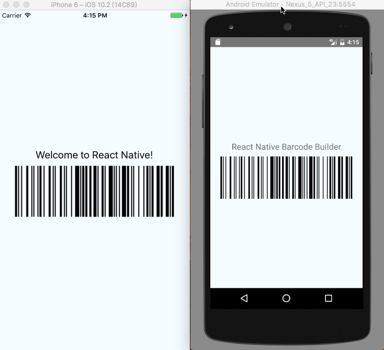 react native barcode scanner