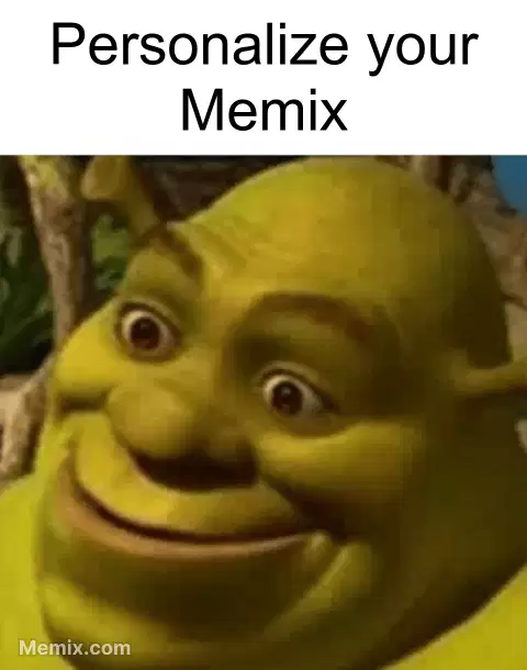 meme shrek face