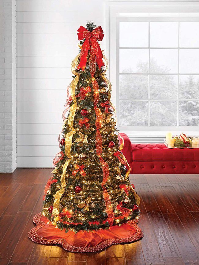 collapsible christmas tree