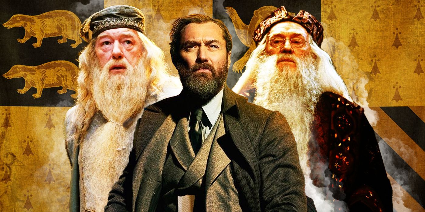 who played albus dumbledore