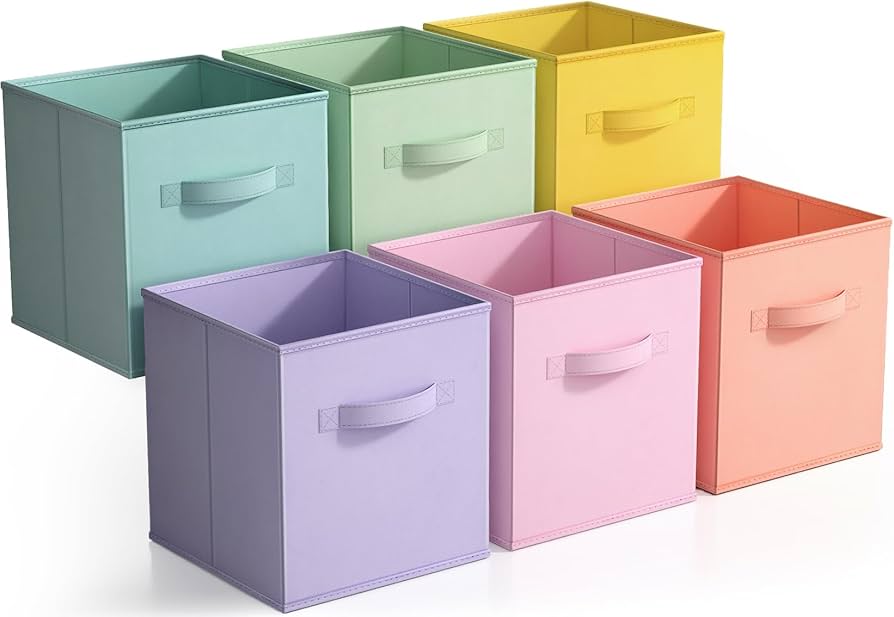 collapsible storage bins