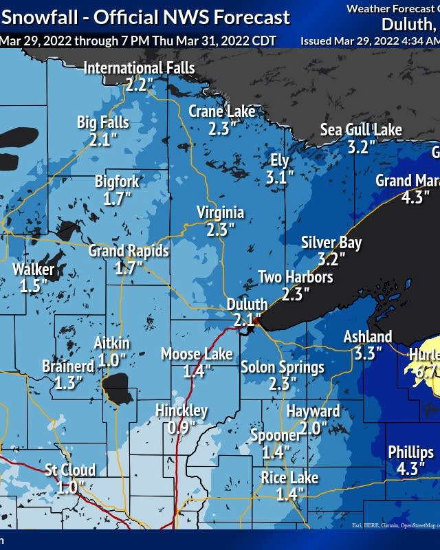 minnesota weather forecast