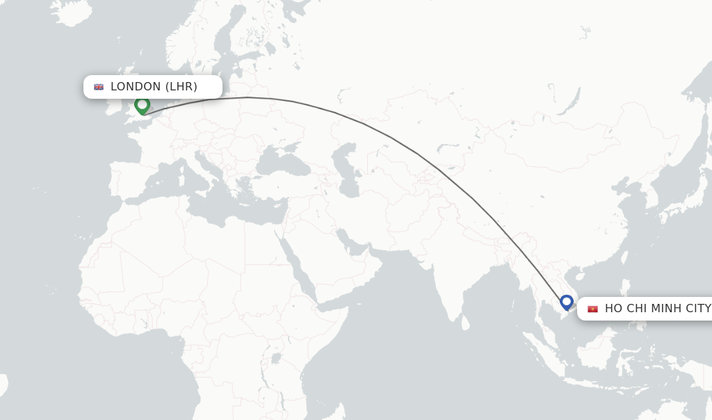 direct flight to ho chi minh city