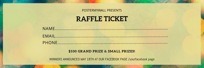 raffle certificate template