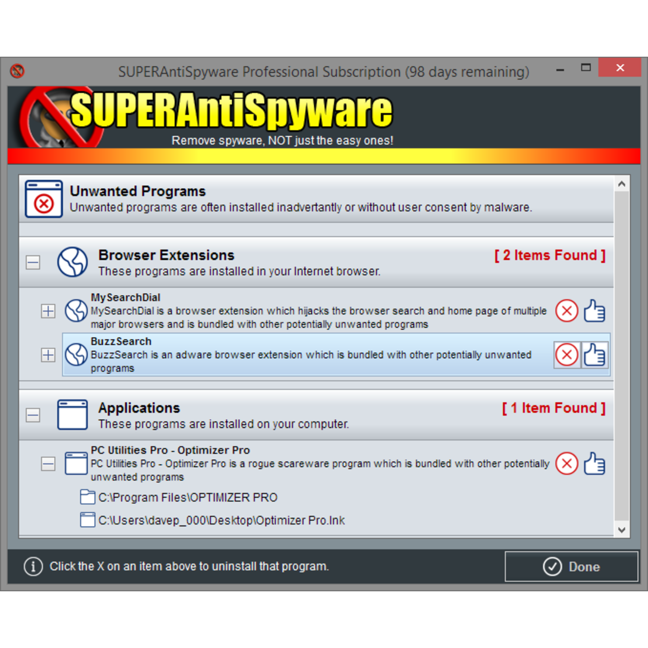 superantispyware alternative