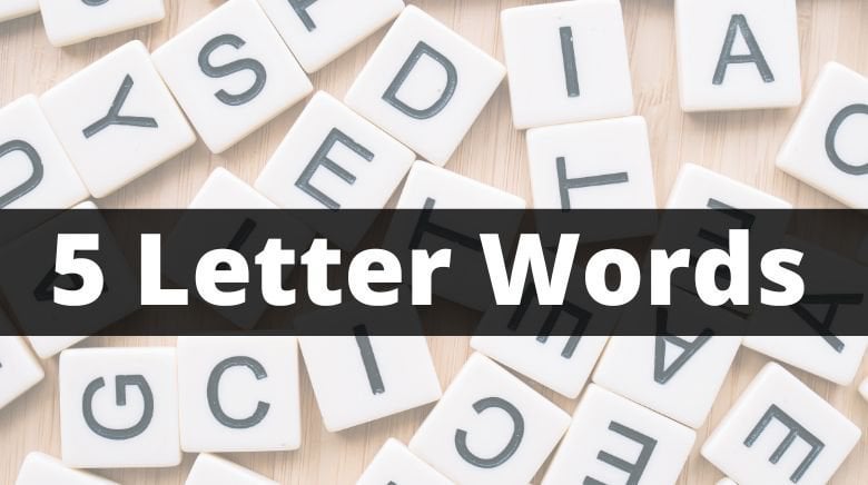 5 letter words that end in rank