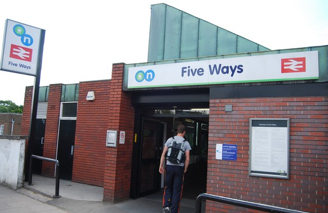 5 ways train station birmingham