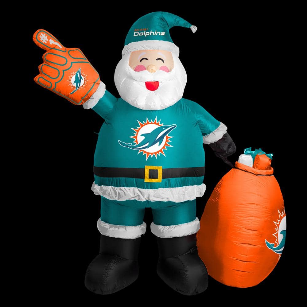 miami dolphins christmas inflatable