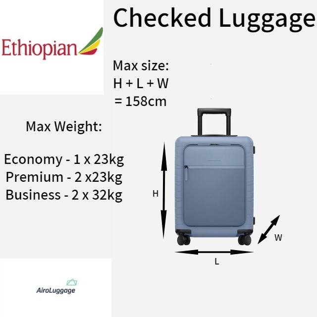 ethiopian airlines extra baggage charges