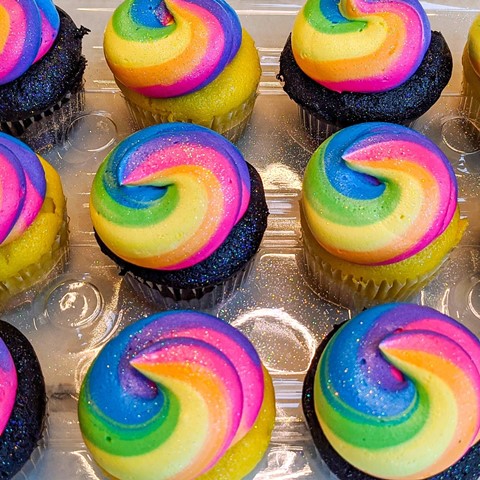 cupcake neon