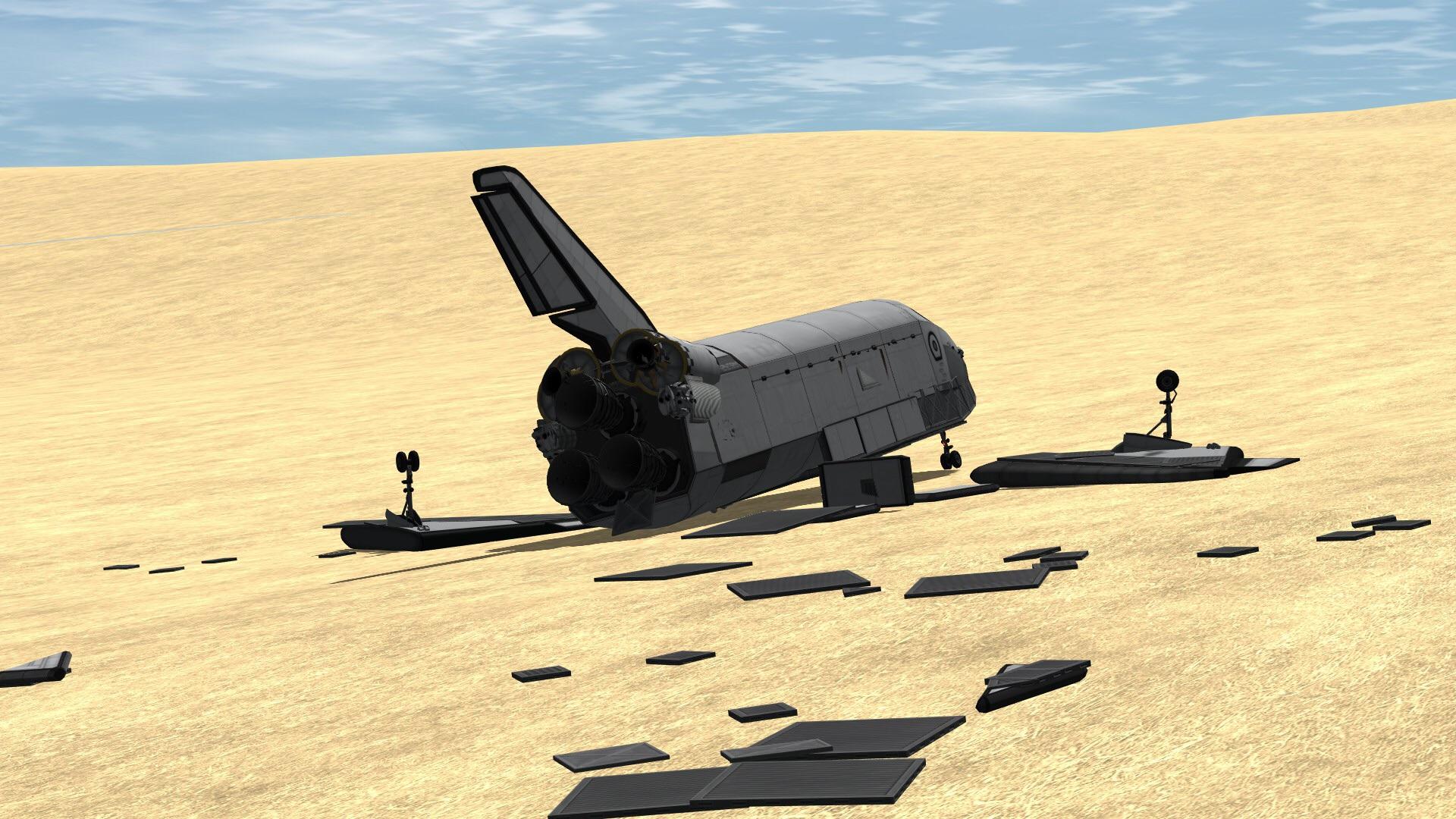 kerbal space program crash