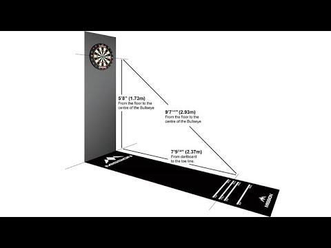 oche darts length