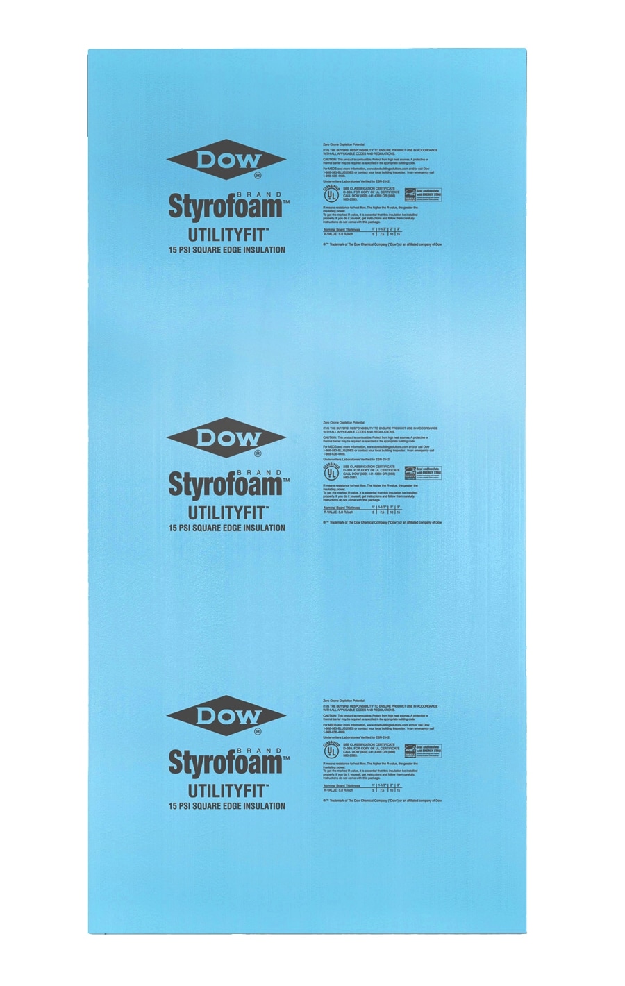 styrofoam sheets 4 x8 x2