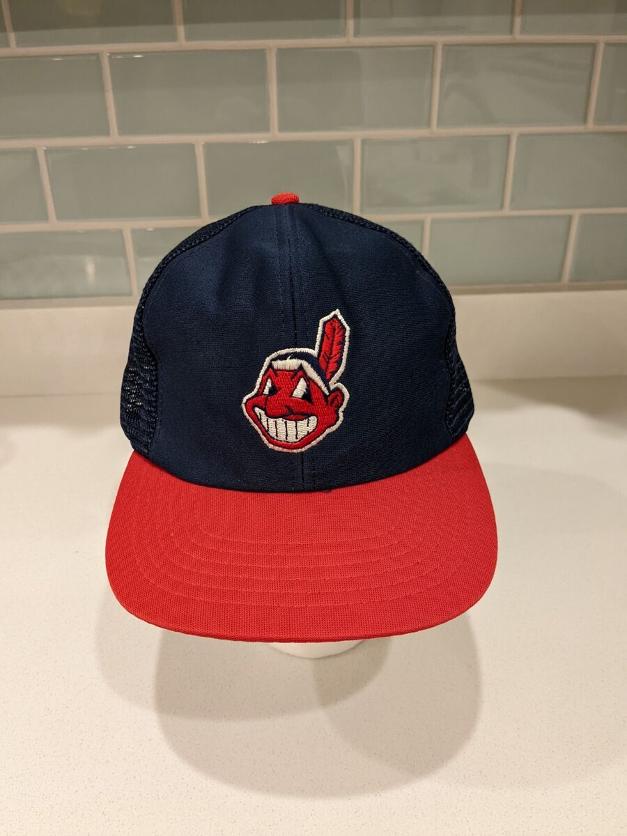 cleveland indians trucker hat