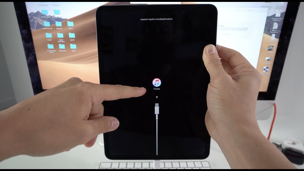 how to reset ipad with itunes