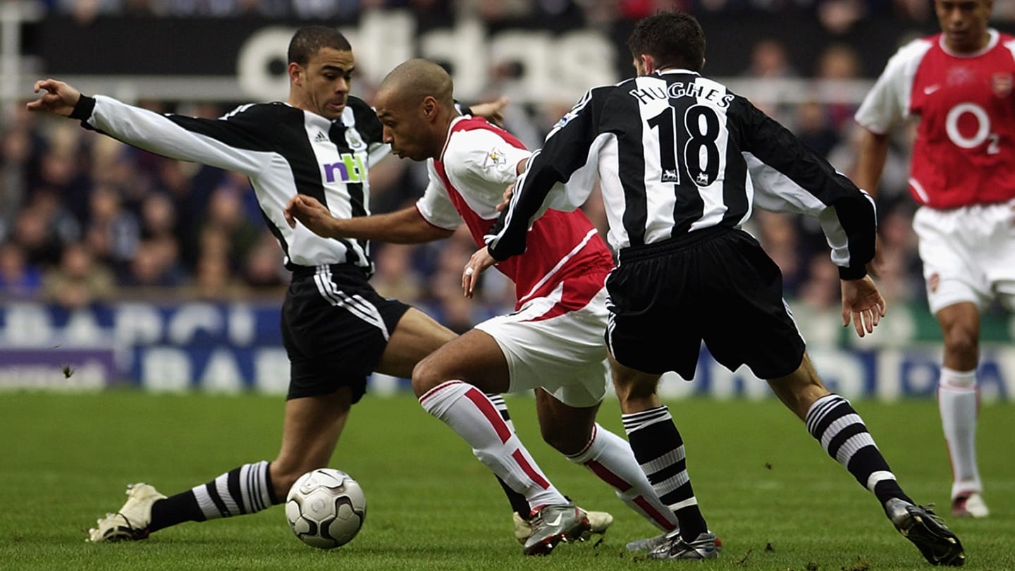 newcastle united f.c. vs arsenal timeline