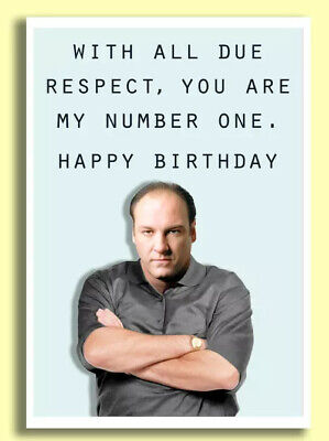 sopranos birthday card